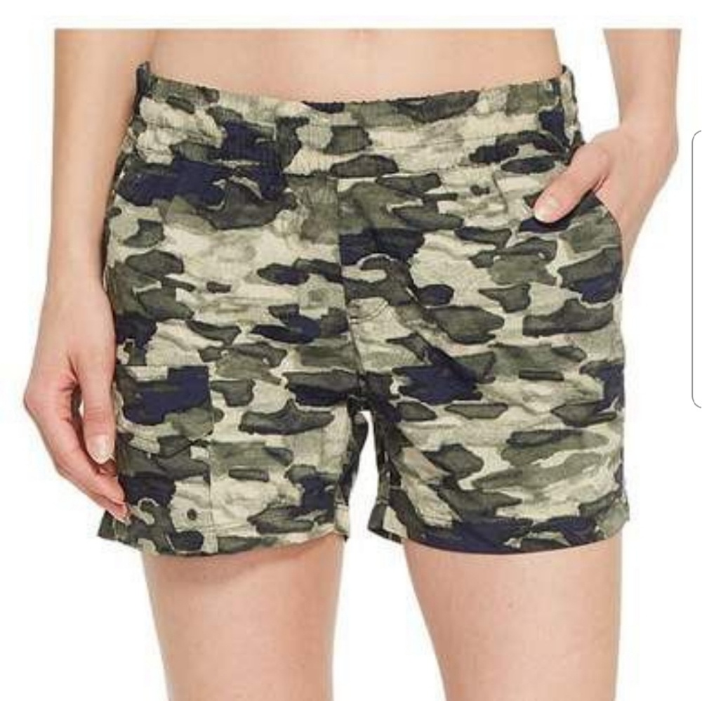 Columbia active camouflage shorts.